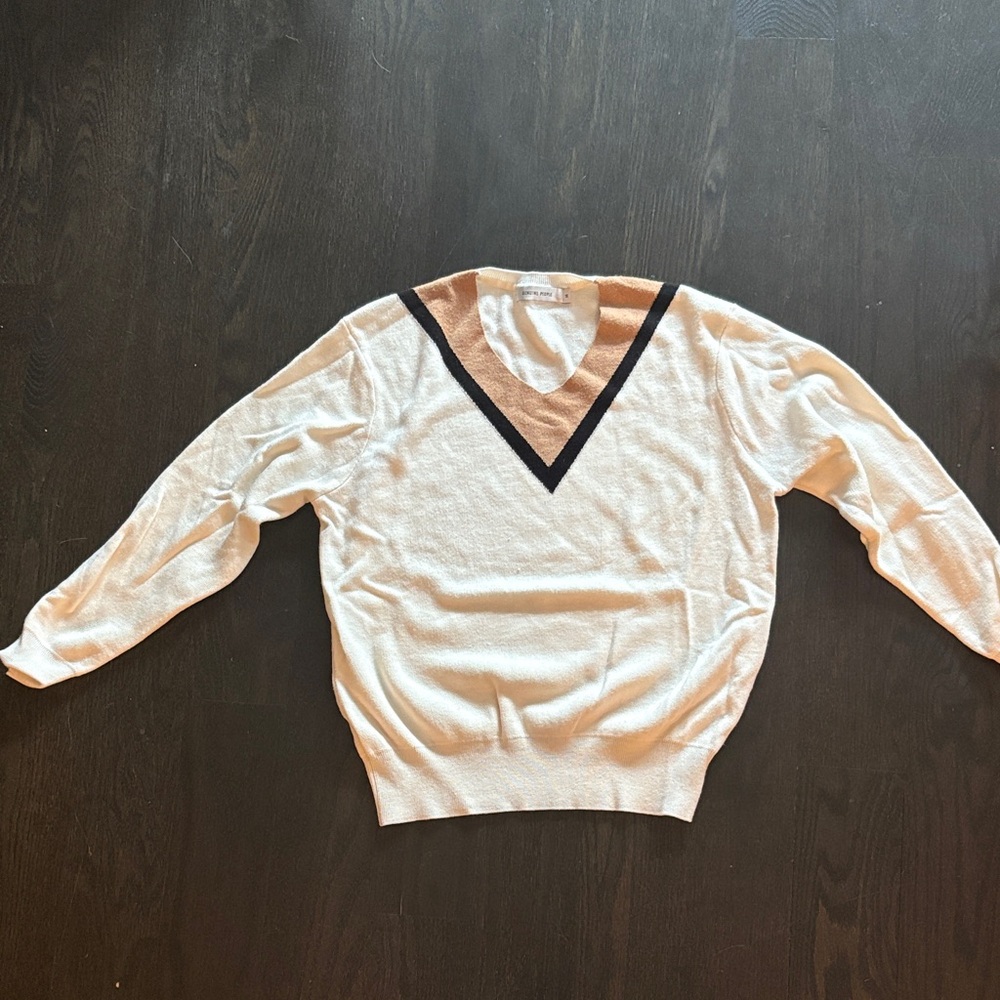 Genuine People Cream Sweater